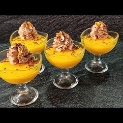 Съедается мгновенно! Десерт КАСАБЛАНКА! Быстрый, лёгкий апельсиновый десерт без яиц и желатина!