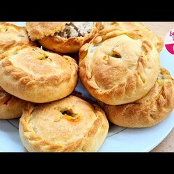 Для самых занятых хозяек (когда нет времени) пирожки в духовке из теста без дрожжей