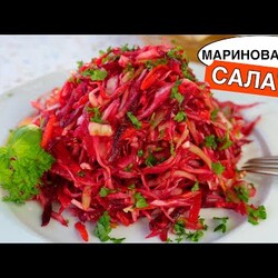 Маринованный САЛАТ из капусты