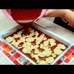 пирог с ореховым пудингом