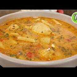 Когда нет времени на бульон, а нужен вкусный суп - выручает этот рецепт "полет фантазии"