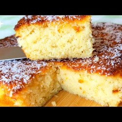 кокосово-апельсиновый пирог