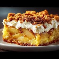 Грушевый пирог за 10 минут |