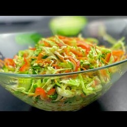 Овощной Супер Салат к Шашлыку или Картофелю!