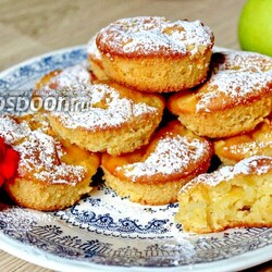 Маффины с яблоками