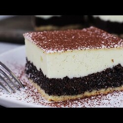 Творожный пирог с маком. Настоящий десерт, вместо пирожного