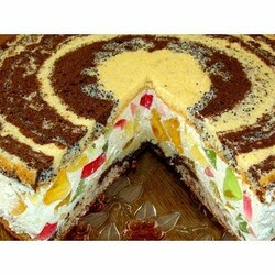 Торт "Цыганские тропы". Очень вкусный и необычный и без украшения.