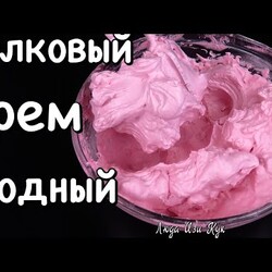 Ягодный БЕЛКОВЫЙ ЗАВАРНОЙ КРЕМ для тортов и пирожных из 3-х ингредиентов Люда Изи Кук выпечка тортов