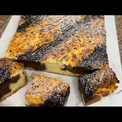 Łatwe ciasto serowo-makowe, seromakowiec -