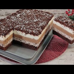 Самый нежный и быстрый торт МОРОЖЕНОЕ БАУНТИ! Тает во рту! Без желатина! Очень просто и вкусно!