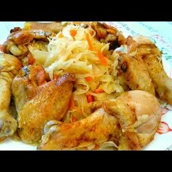 Курица с капустой в рукаве | Идеальный вариант ужина в будний день!