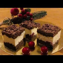 ЛЬВІВСЬКИЙ СИРНИК З ВИШНЯМИ В ШОКОЛАДНОМУ ПІСОЧНОМУ ТІСТІ