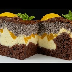 ІДЕАЛЬНИЙ ОСІННІЙ СИРНИК с маком на литом тесте