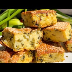 Izlivena pita sa mladim lukom - CooKing Recepti