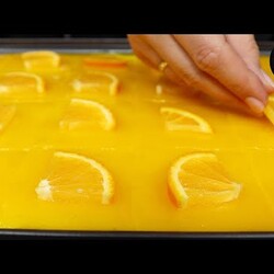 Красивый АПЕЛЬСИНОВЫЙ ПИРОГ Имеет нежный вкус и готовится совсем не сложно