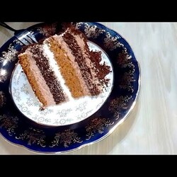 ВКУСНЫЙ ТОРТ ДЕНЬ И НОЧЬ. ТОРТ  БЕЗ МАСЛА И ИЗ 2-Х ЯИЦ. БЫСТРЫЙ И БЮДЖЕТНЫЙ.ВКУСНО И БЫСТРО