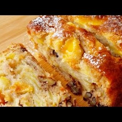 яблочный кекс