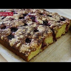 Ciasto z owocami i kruszonką -proste, pulchne, bez miksera :: Skutecznie.Tv [HD]