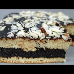 Ciasto z makiem Przepis na prosty makowiec na biszkopcie