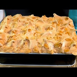 пирог с вишнями и творогом