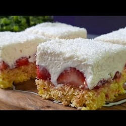 Słynny tort truskawkowy w 15 minut! Idealny tort truskawkowy! Prosty i pyszny