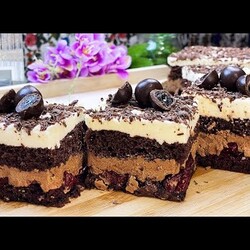 Najpyszniejsze, rozpływające się w ustach ciasto czekoladowe z wiśniami