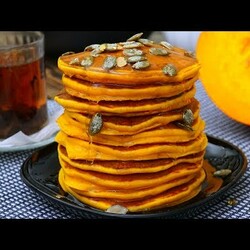 Приготовьте такие панкейки на завтрак! Они очень вкусные | Pumpkin Pancakes
