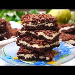 Какое же оно Вкусное! Шоколадное печенье с творогом