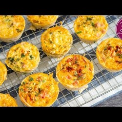 Сытный и Вкусный Завтрак/Перекус - Яичные Кексы с Разной Начинкой - Омлет в Духовке | Egg Muffins