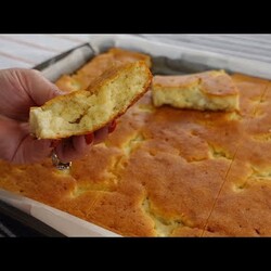 Пирог с творогом несладкий