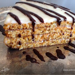 Морковный торт а-ля "Старбакс" (диетический), пошаговый рецепт на 314 ккал, фото, ингредиенты - MERI