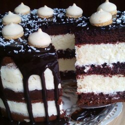 Кокосовий торт «Баунті». Найкращий рецепт | Сім’я і дім