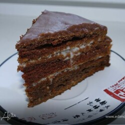 Шоколадный торт на кефире