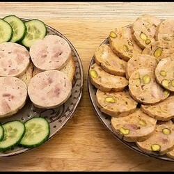 Куриная колбаса домашняя