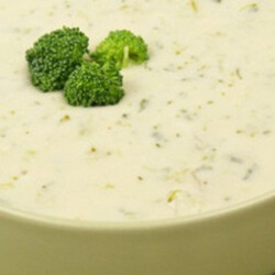 Крем-суп из брокколи с плавленным сыром. Рецепт