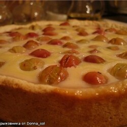 Пирог из крыжовника «Фейерверк» : Выпечка сладкая