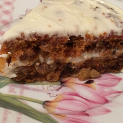 Морковный торт Starbucks. Рецепт