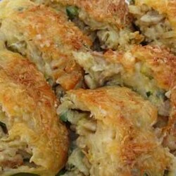 Рулет из лаваша с курицей