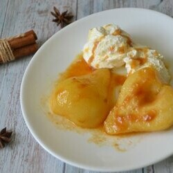 Карамелизированная груша