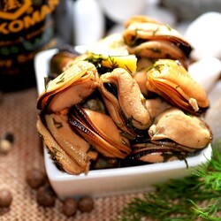 Маринованные мидии "Пальчики оближешь"