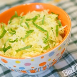 Салат из свежей капусты с уксусом - пошаговый рецепт с фото