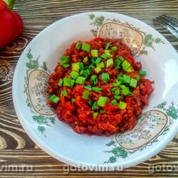 Гречневая каша с овощами. Рецепт с фото