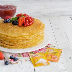 Блины на кефире кружевные и очень вкусные пошаговый рецепт с фото на сайте академии выпечки Dr.Oetker