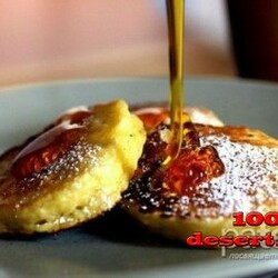 Яблочные оладьи