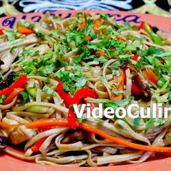 Лапша с грудкой и овощами в китайском стиле - Рецепт с фото и видео