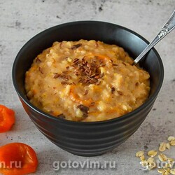 Овсянка с сухофруктами. Рецепт с фото