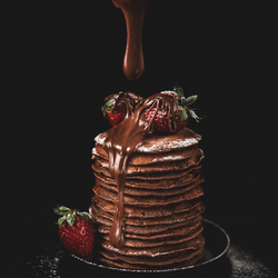Шоколадные панкейки – HomeBaked
