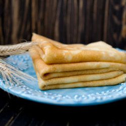 Блинчики из книги "Образцовая кухня домашняго хозяйства" 1910 года издания, пошаговый рецепт с фото