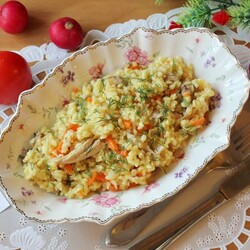 Булгур с курицей