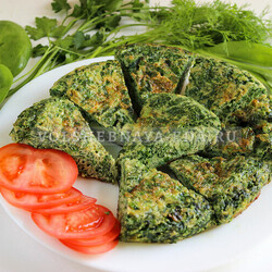 Кюкю — знаменитая азербайджанская яичница | Волшебная Eда.ру